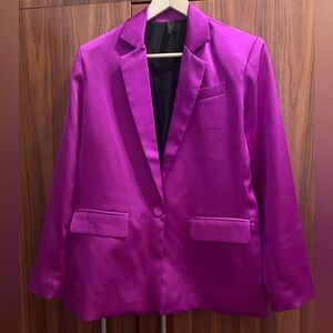 Vibrant Fuchsia Blazer